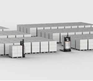 Deep storage warehouse