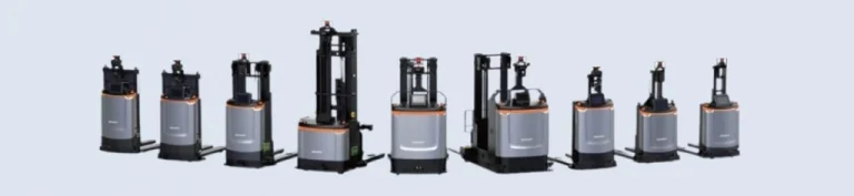 many forklift mobile robot