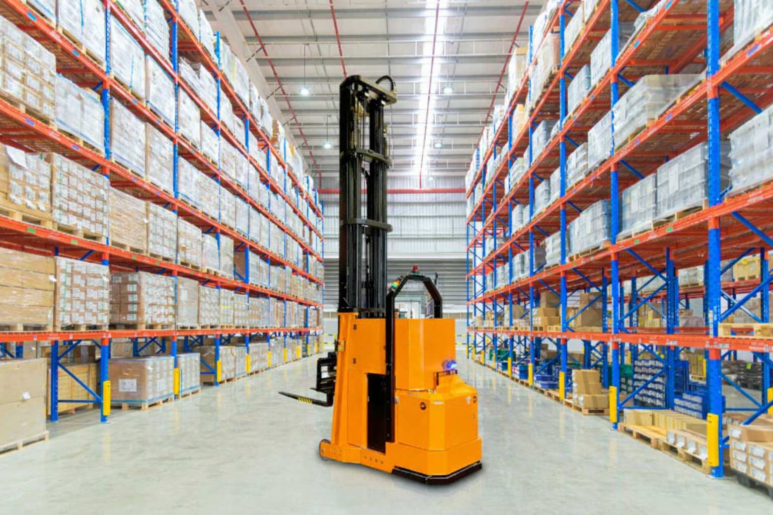 Forklift Mobile Robots Transform Stacking and Lifting in Multi-Level Warehouses