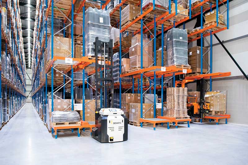 AGVs Solve Warehouse Labor Shortages and Cut Costs