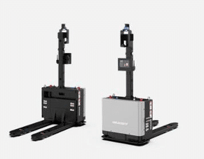 Wesar F3-1500 forklift mobile robot for standard pallet handling